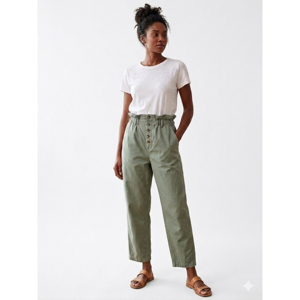 Preppy Urban Outfitters Paper‎ bag sage green Indie Grunge Boho Twee Gorpcore